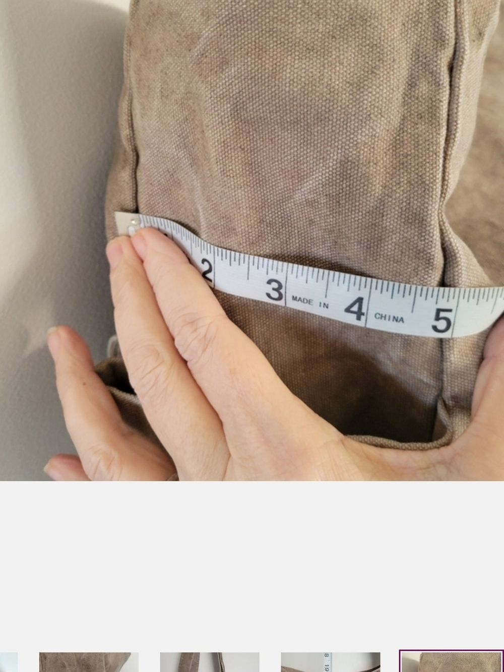FREE PEOPLE/WE THE FREE Canvas Crossbody Tote - Picture 9 of 10